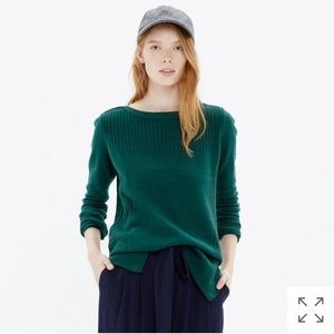 Madewell Pinewood Sweater in Willow Bough XXS